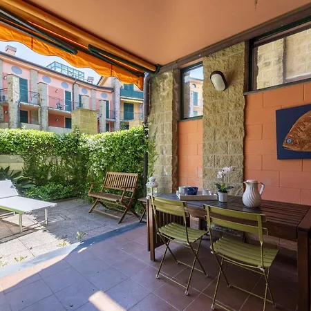 Sea And Garden In Sestri Levante - Happy Rentals Daire